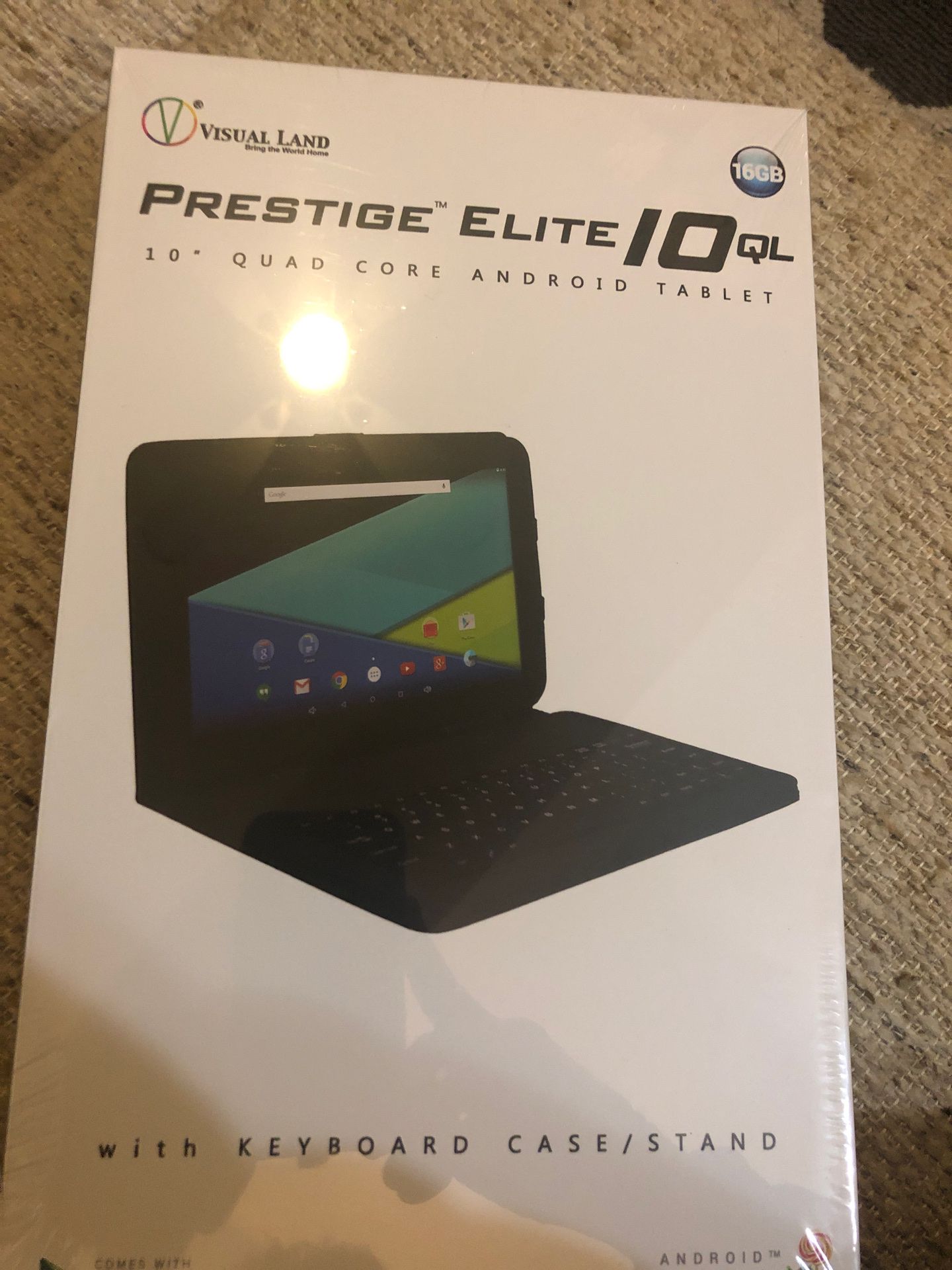 Prestige elite 10 ql quad core android tablet