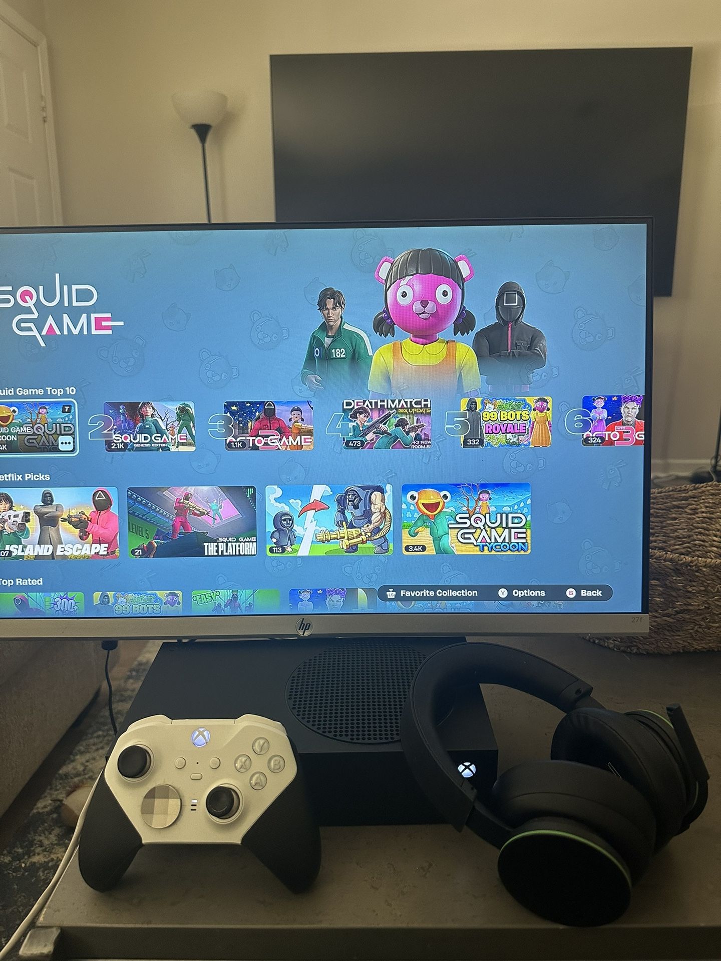 Xbox Series S 1TB / Elite Series 2 Controller / Wireless Headset (with Original Box)