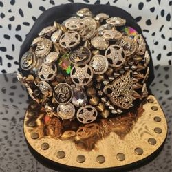 Unisex Embellished Snapback hat