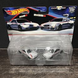 Hot Wheels Premium Car Culture Nismo 2 Pack Nissan Skyline GT-R (BNR32) (BNR34) R34 and R32