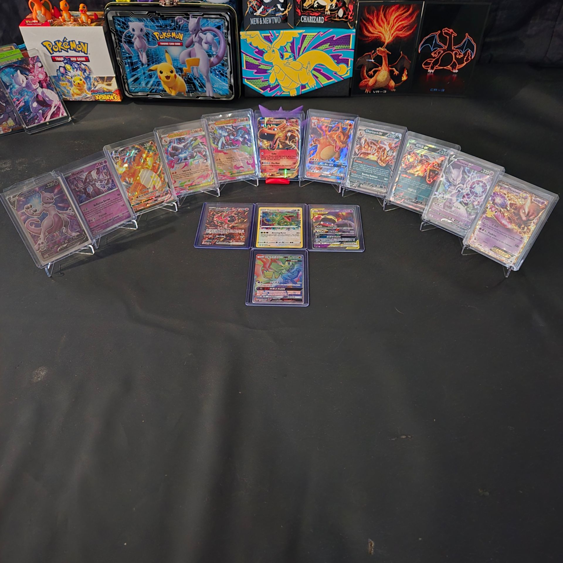 Pokemon Charizard/Mewtwo Card Collection