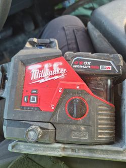 Milwaukee green 360 plane laser