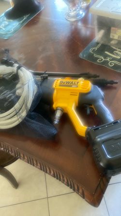 DeWalt cordless pressure washer