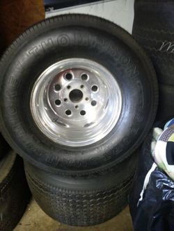 Weld 15x15wheels & MT 18:50/15/31 good shape