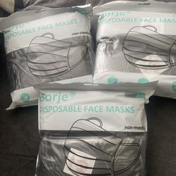 Black Disposable Masks