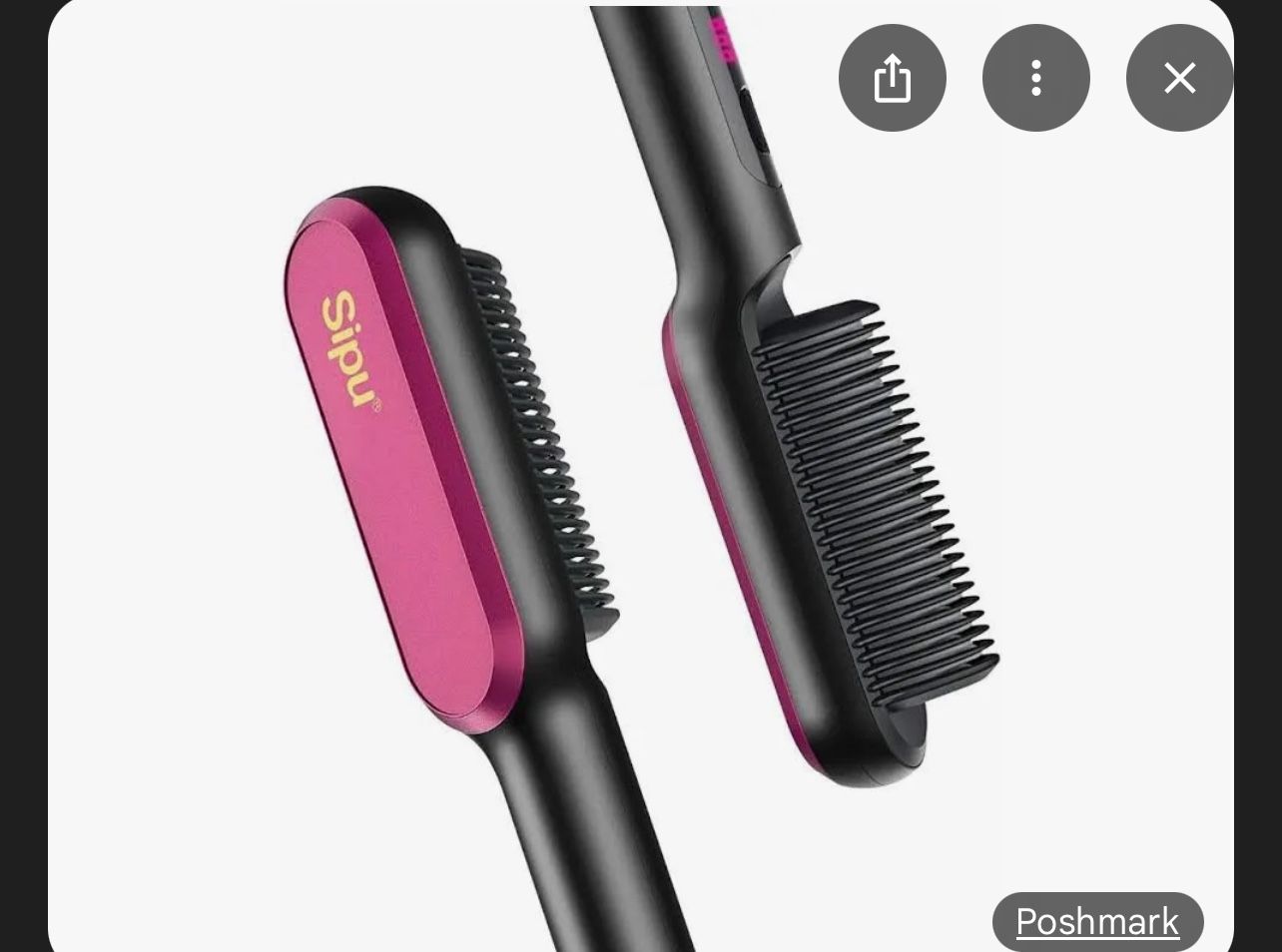 Sipu Hair Straightener Brush - Hair Straightener Comb