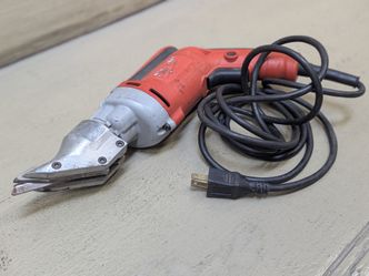 Milwaukee 18 Gauge Electric Sheet Metal Shear 6852-20 Heavy Duty