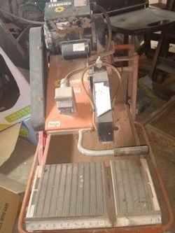 Masonry table saw