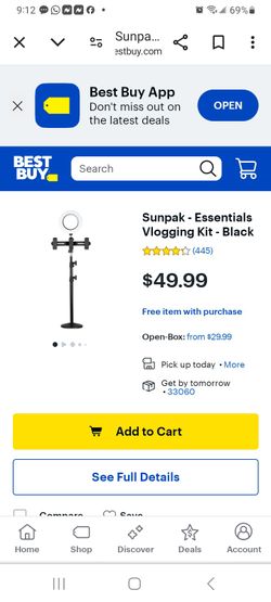 Sunpack Essentials Vlogging Kit 