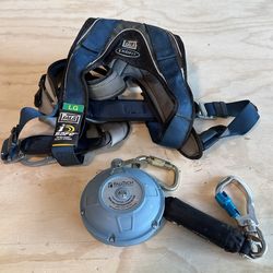 Evo Fit Harness And Fall Tech Safety Line