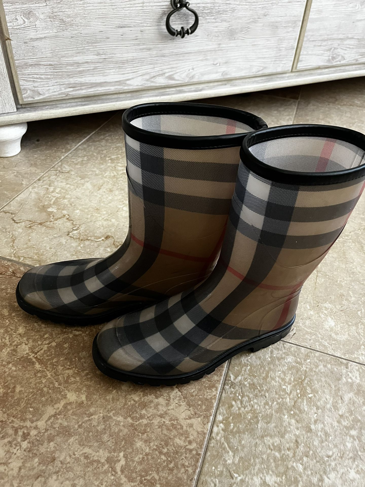 Burberry Rain Boots 