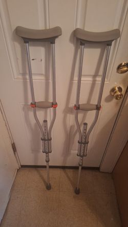 Brand New Aluminum Crutches