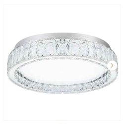 21.6" LIGHT CRYSTAL LED CEILING LIGHT
