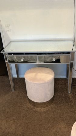 Bedroom Mirror Dresser, makeup desk , LED LIGHTING & decor