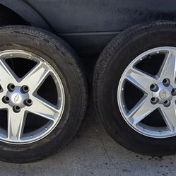 Rim game With Tires Bridgetone Dueler Brand 235/60R17