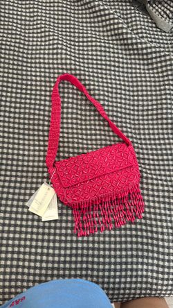 Beaded Shoulder bag , hand made