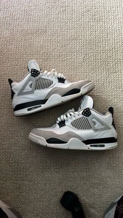military black jordan 4 size 11
