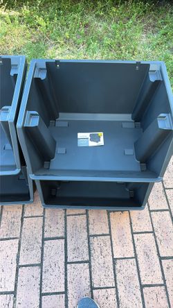 Heavy duty-Open Front stacking Storage Unit