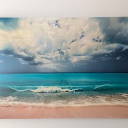 60 x 40 large Leeward Island print artwork