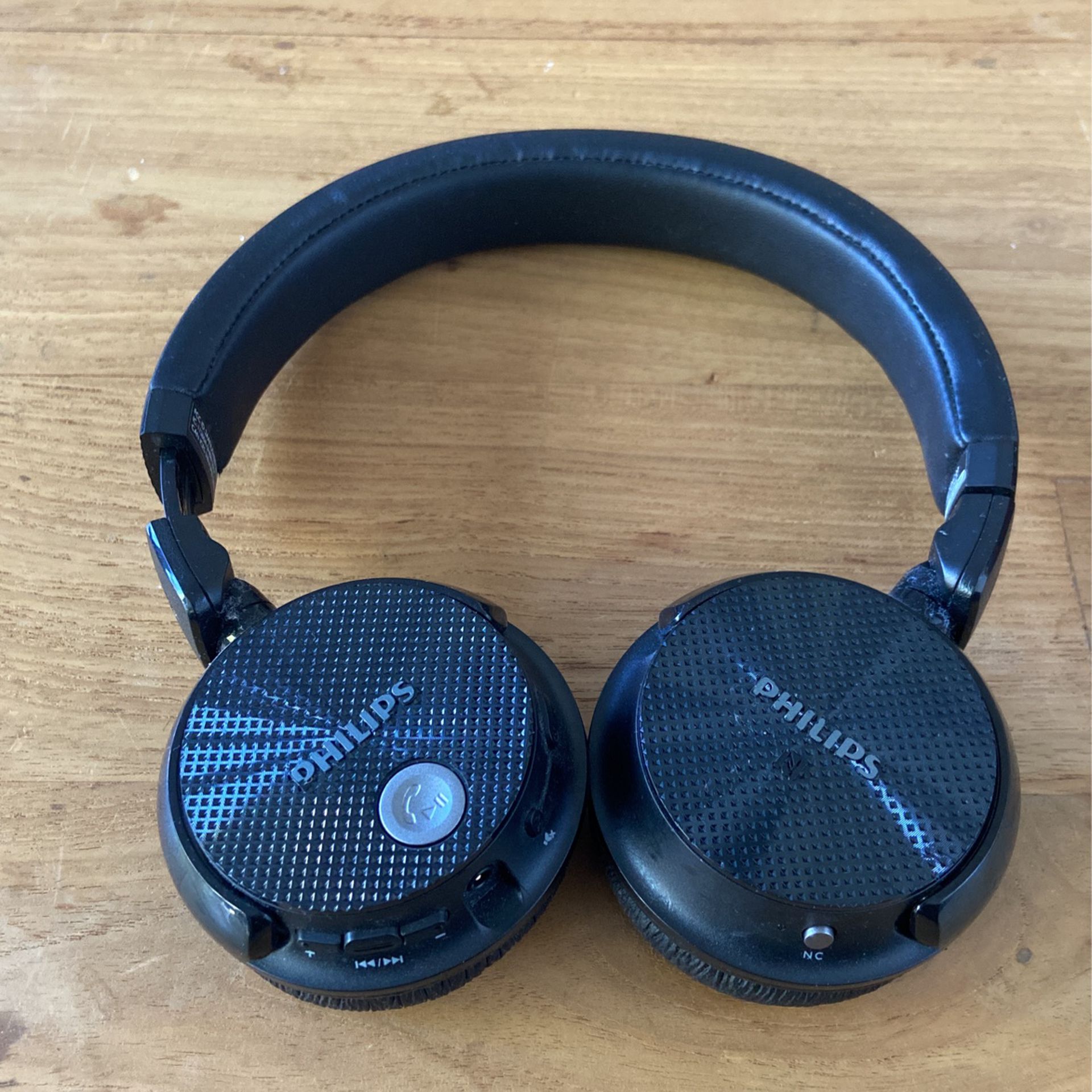 Philips SHB8750NC/27 Wireless Noise Canceling Headphones, Black