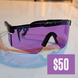 Pit Viper Sunglasses - LIKE NEW Snowboarding, Summer, Bold, Street Wear, Fashion 