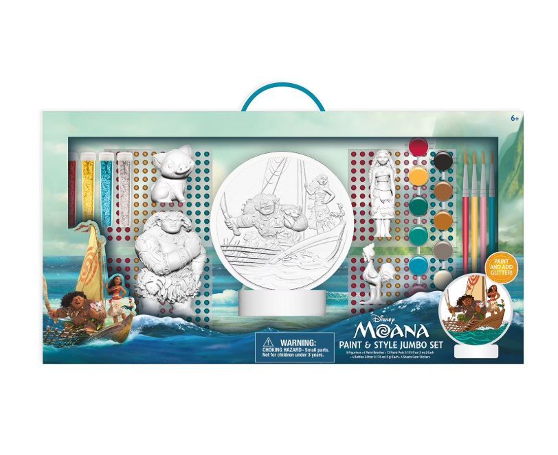 Moana Paint and Style Jumbo Set