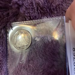 1890 Sitting Liberty Dime 