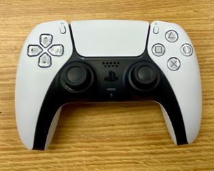 Sony PS5 DualSense Wireless Controllers – White & Cosmic Green