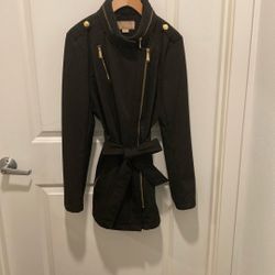 Michael Kors: Black Raincoat