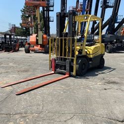 Forklift Warehouse Shop 5000 # Pound Dual Fuel - Hyster H50XT