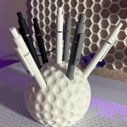 Golf Ball Pen Holder