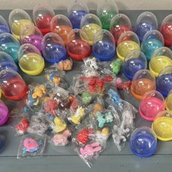 Small Animal Dinosaurs Figures and Plastic Capsules $7 for All