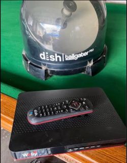 King Dish tailgater Pro & Wally Dish With remote $200obo
