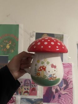 Hello Kitty Mushroom Mug