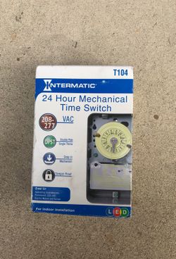 24-hour mechanical time switch