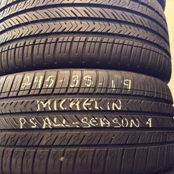 PAIR MICHELIN PILOT SPORT ALL-SEASON4 (2) 245/35 ZR19