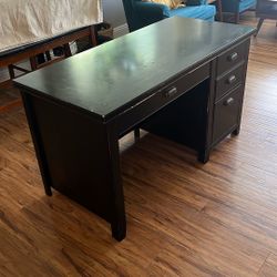 Black Pottery Barn Desk