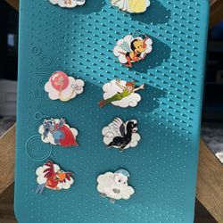 2025 Disney Fantasy Flights Mystery Pin Set