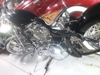 Custom motorcycle!!! Built by hell billy cycles!!!