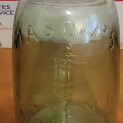 Vintage-Style Mason’s Patent Nov 30th 1858 Jar with Lid – Reproduction