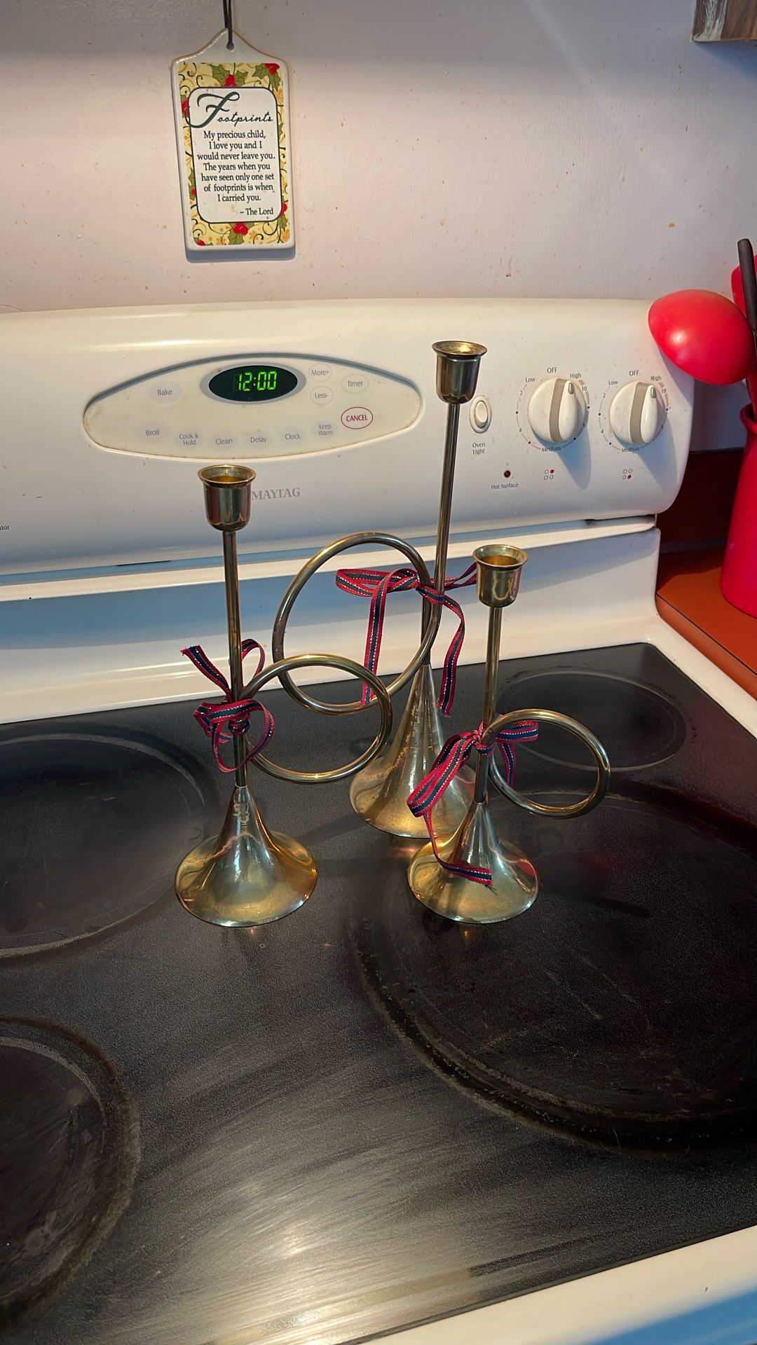 Vintages Brass Candle Stick Holders