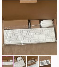 2 HP WIRED keyboard And Mouse Sets