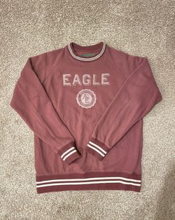 Vintage 1970’s American Eagle Outfitters Pull Over Sweatshirt Sz Md