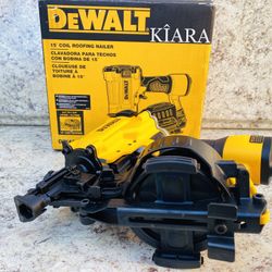 DeWalt Pneumatic 15° Coil Corded Roofing Nailer