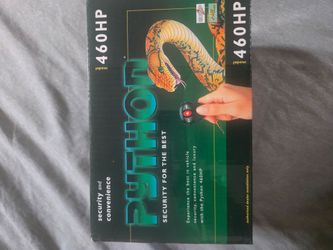 Python car alarm