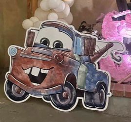 Large Mater Disney cars cardboard cutout