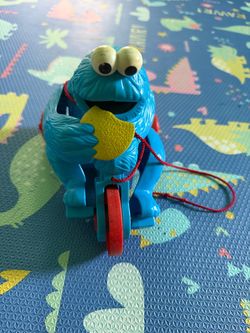 Cookie Monster Pull Toy