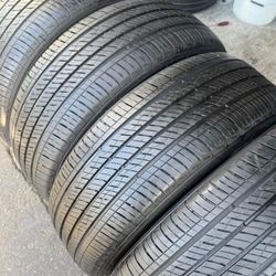 235/60r18 Kumho Tires Cón 80% De Vida Las 4 