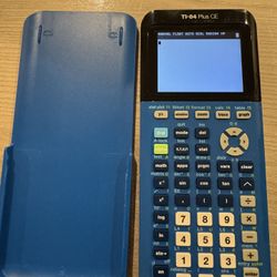 Texas Instruments TI-84 Plus CE Color Graphing Calculator, Blue