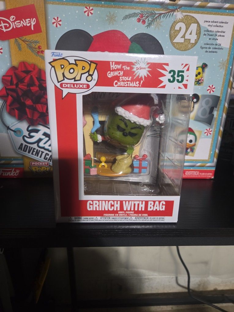 Funko Pop Grinch With Bag